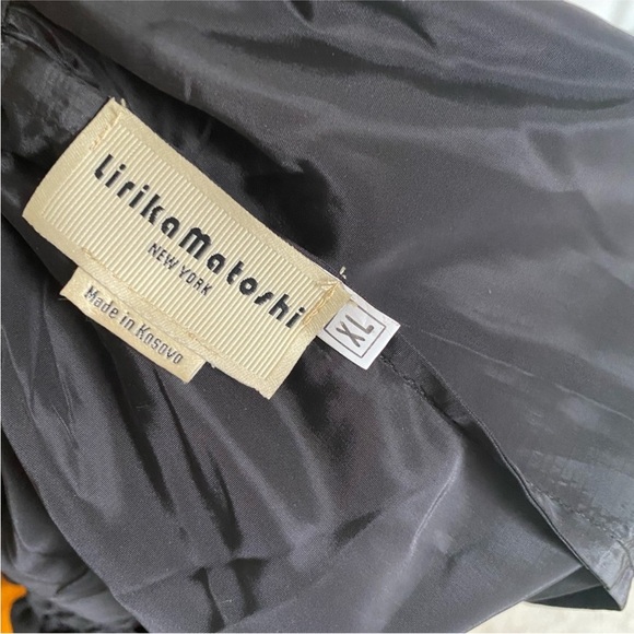 Lirika Matoshi Black Stars in Her Eyes A-Line Skirt - Picture 15 of 15